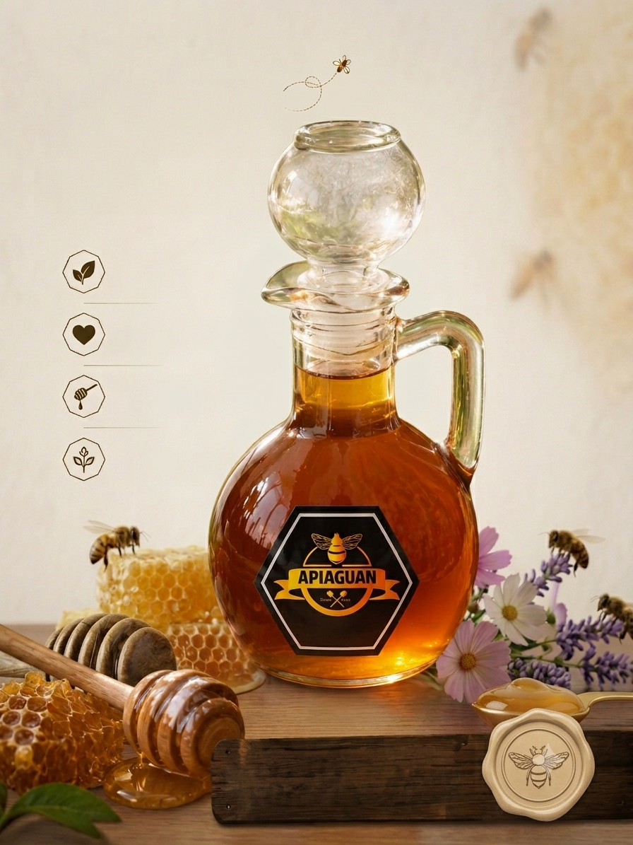 Miel de abeja APIAGUAN Tarro