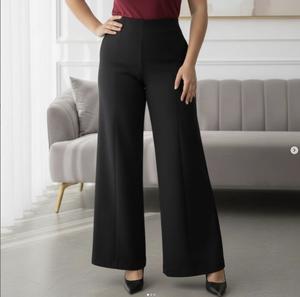 Pantalón de tejido woven NEGRO