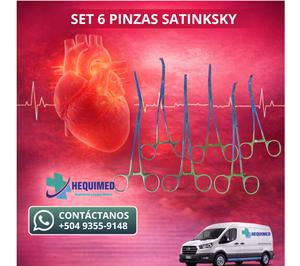 SET PINZAS SATINSKY