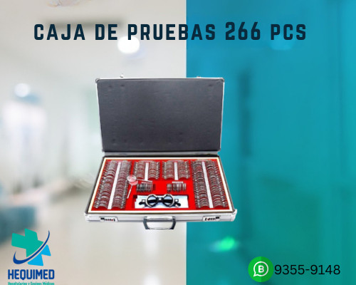 CAJA DE PRUEBAS 266PCS