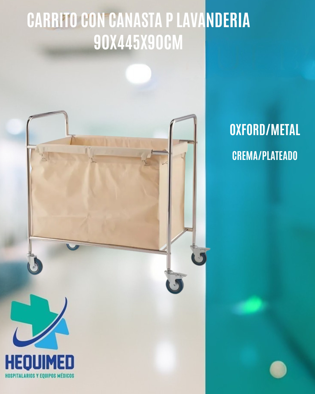 CARRO DE LAVANDERIA HOSPITALARIA