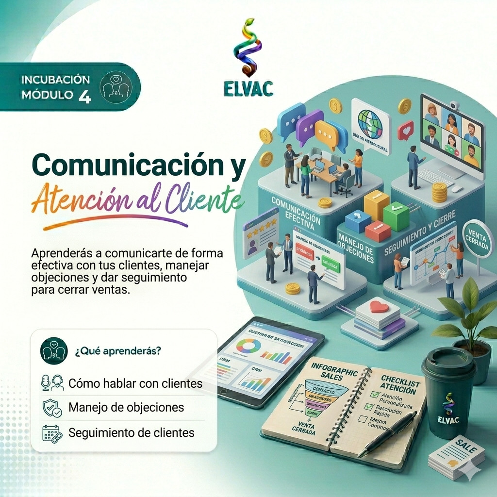Módulo 4: Comunicación y Atención al Cliente
