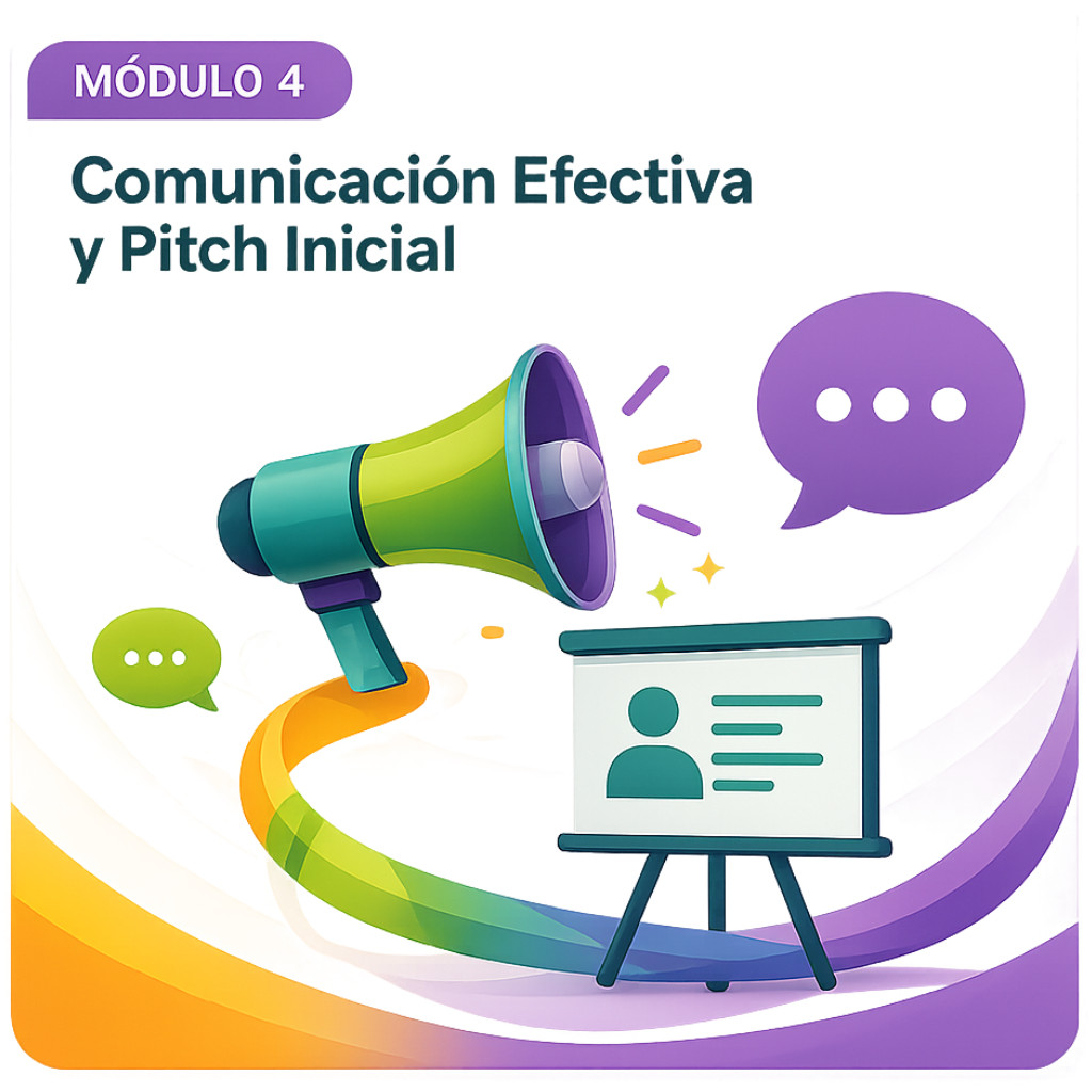 Módulo 4: Comunicación Efectiva y Pitch Inicial