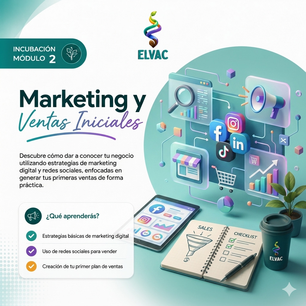 Módulo 2: Marketing y Ventas Iniciales