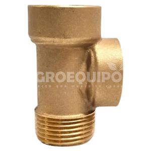 Conexión de 3 vías para hidroneumático