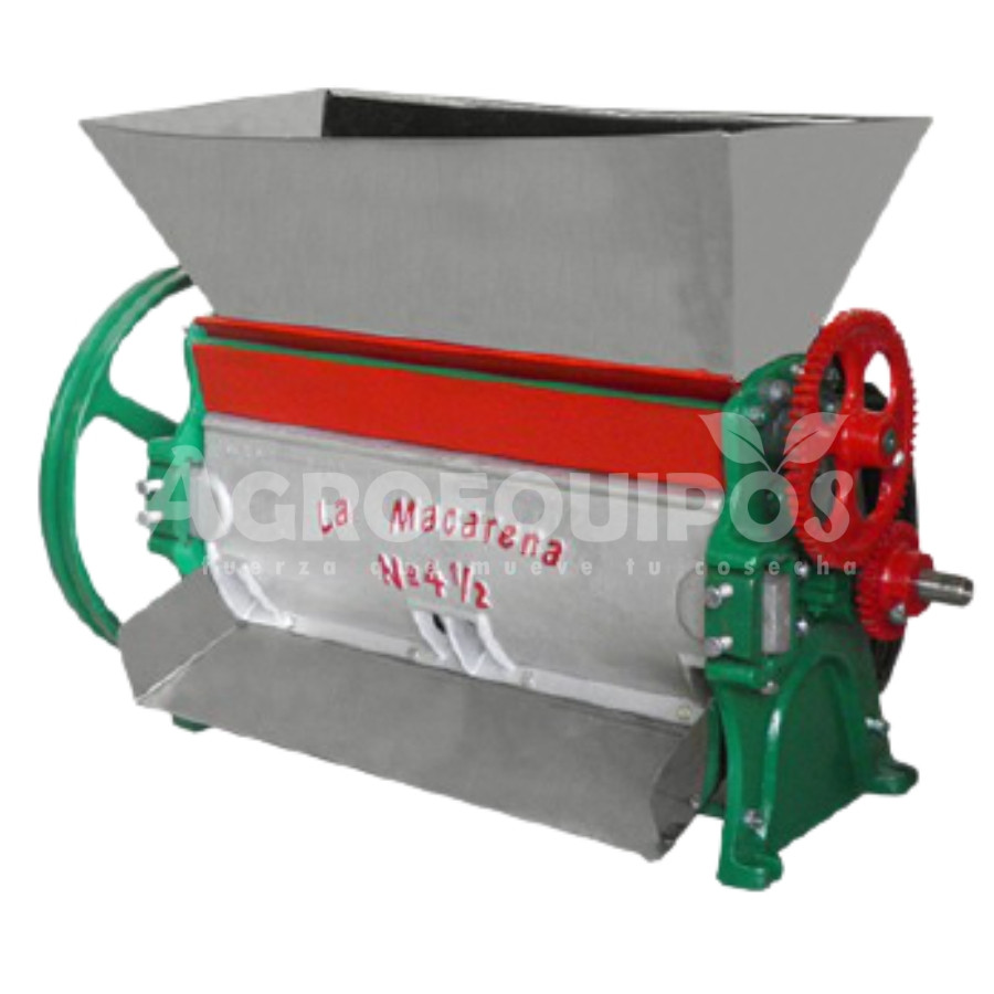 Despulpadora de 4-1/2 chorros