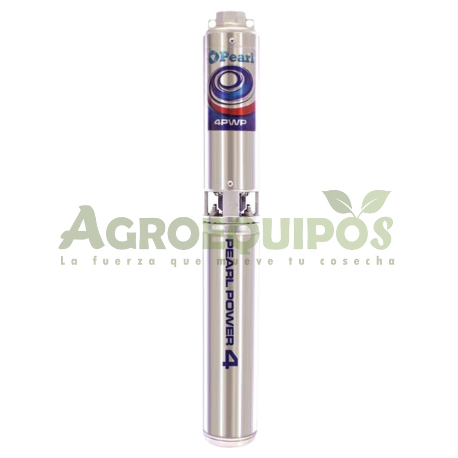 Bomba sumergible Pearl 4" 25PWP20 2HP con su motor (4PWP 25G20) 