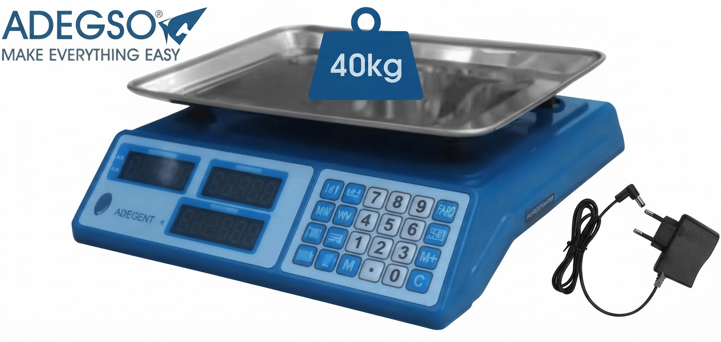 BÁSCULA ELECTRÓNICA DE PRECIO (40KG)
