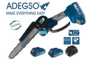 MOTOSIERRA DE LITIO DE 6" 21 V,  ADEGSO 