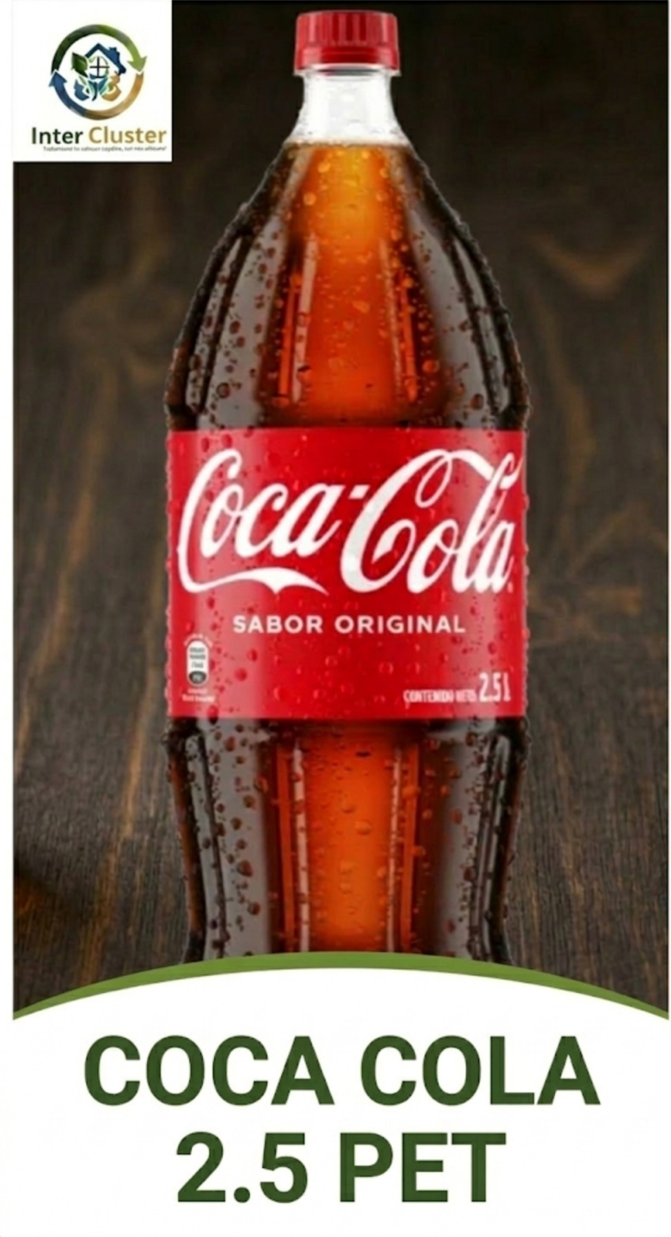 COCA COLA 2.5 LT PET