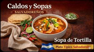 SOPA DE TORTILLA 