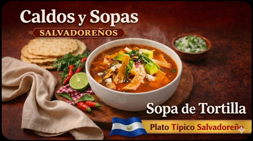 SOPA DE TORTILLA 