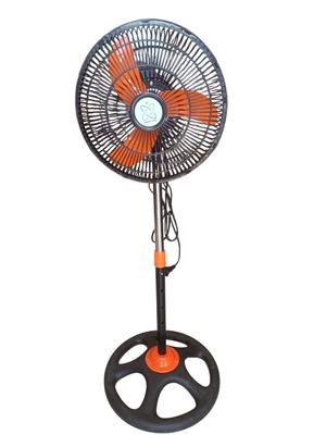 VENTILADOR PEDESTAL COLORES (NARANJA)