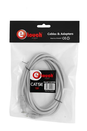 CABLE DE RED CATEGORIA 5E ETOUCH - 10 FT (3 METROS)
