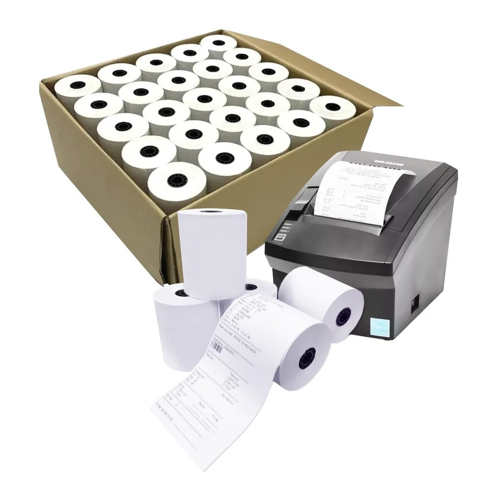 PAPEL TERMICO 80MM (UNIDAD)