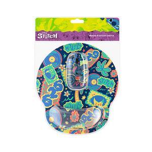 MOUSE + ALMOHADILLA (STITCH)