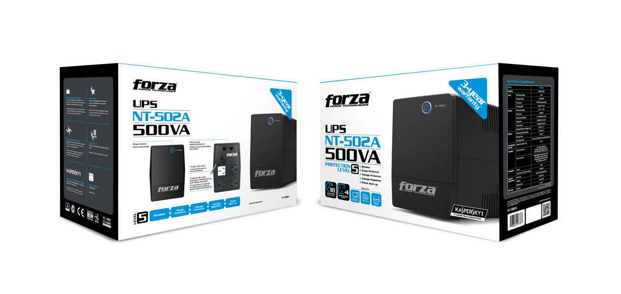 UPS FORZA 500VA / 250W