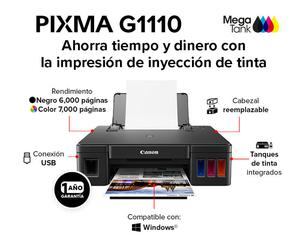 IMPRESORA CANON G1110