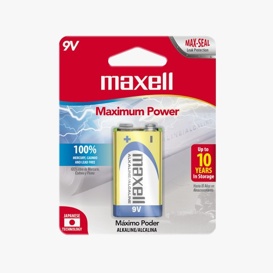 BATERIA MAXELL 9V