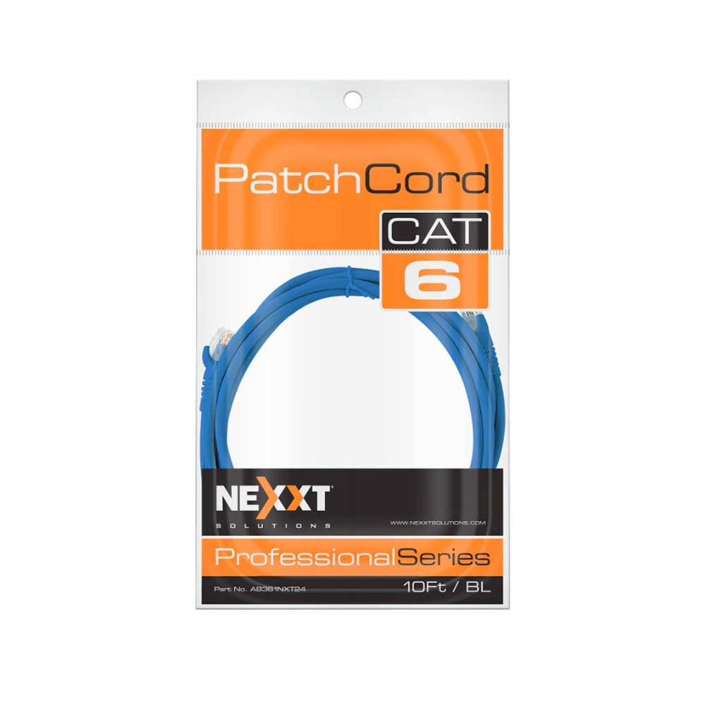 CABLE NEXXT CAT E6 - 10 FEET (3 METROS)