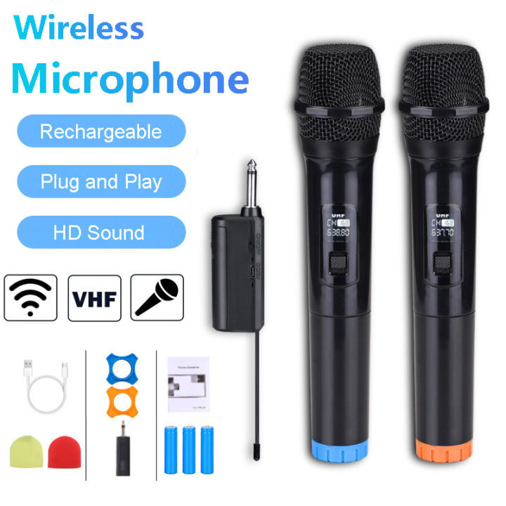 KIT 4 MICROFONOS INALAMBRICOS