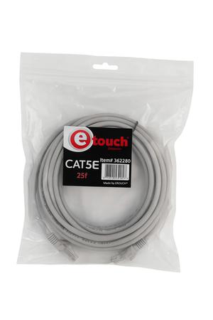 CABLE DE RED CATEGORIA 5E ETOUCH - 25 FT (7.5 MTS)