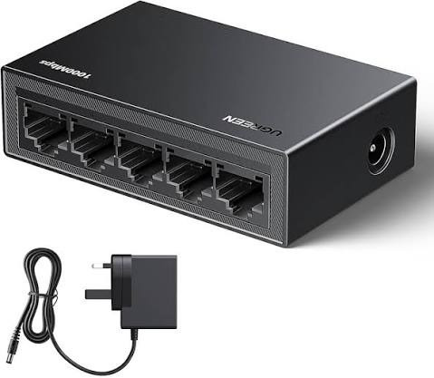 SWITCH ETHERNET GIGABIT DE 5 PUERTOS - UGREEN
