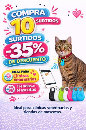 Pack Rastreadores para Mascotas – 35% OFF (Precio de L.395 a L.255)