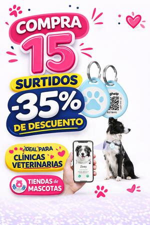 Pack QR Mascotas – 35% OFF (Precio de L.295 a L.191)