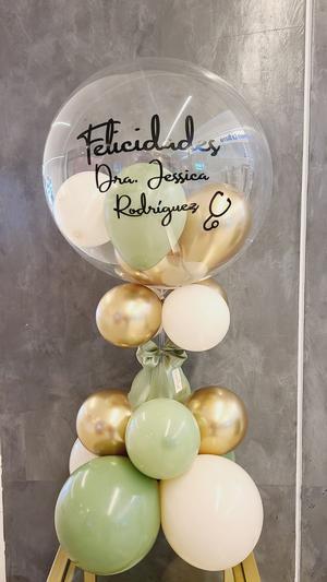 Arreglo de Globos Luxe Bubble