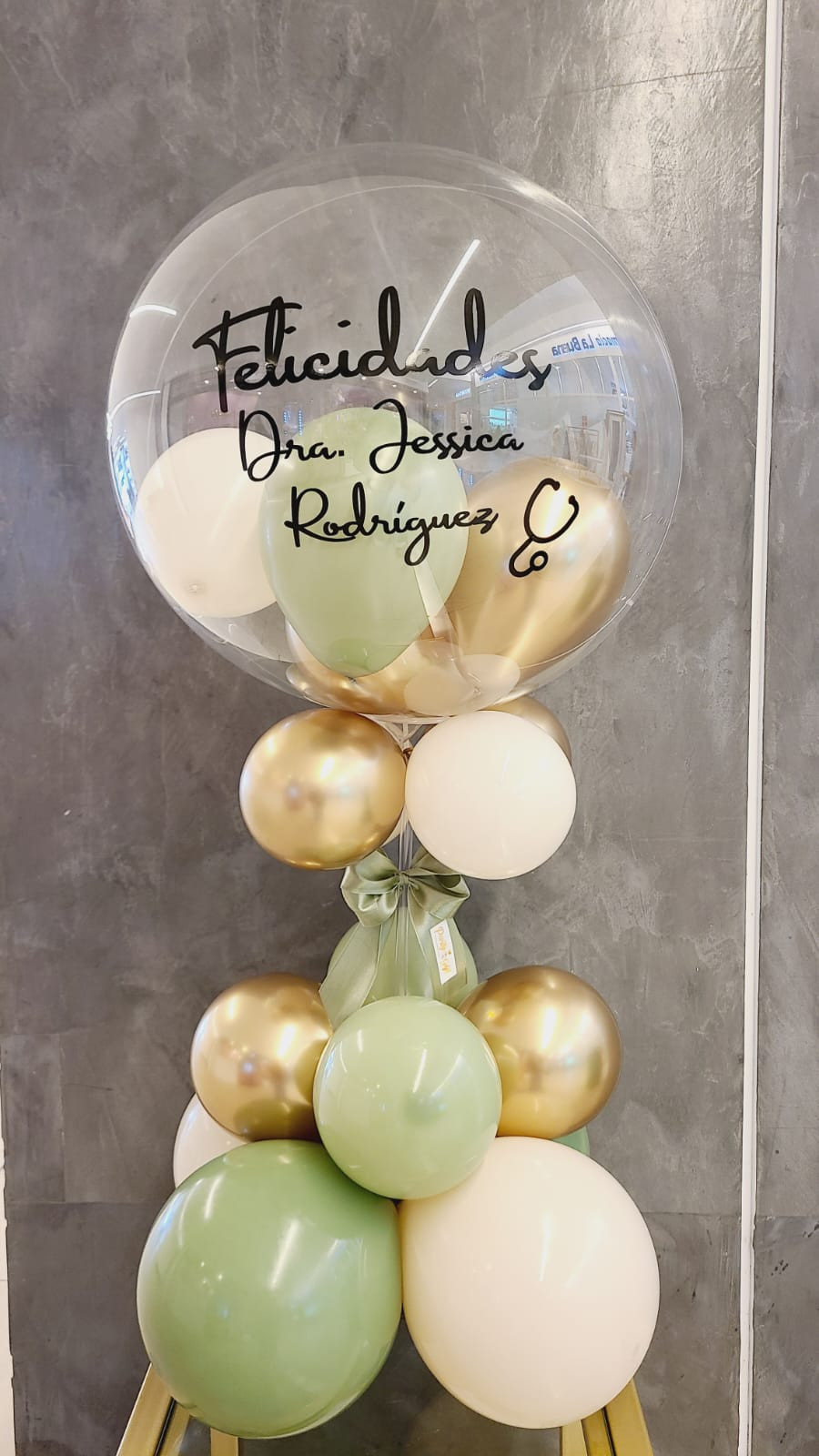 Arreglo de Globos Luxe Bubble