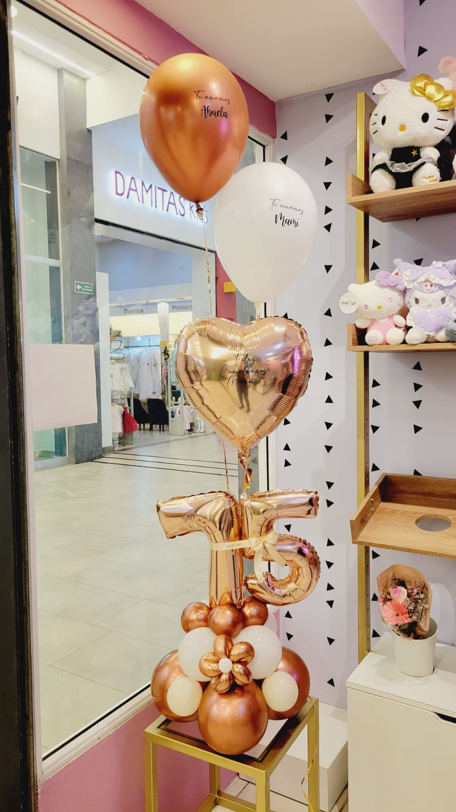 Bouquet de globos personalizados