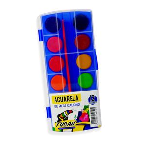 Acuarela Tucan 12 colores