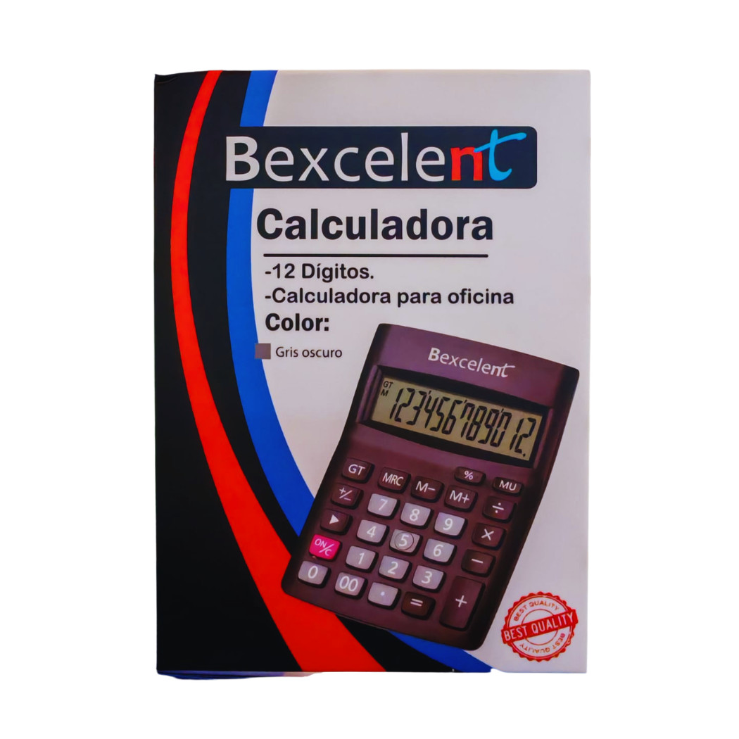 Calculadora 12 digitos Bexcelent
