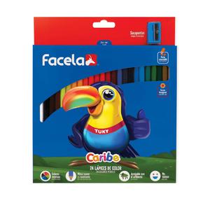 Lapiz de color facela caribe 24 unidades
