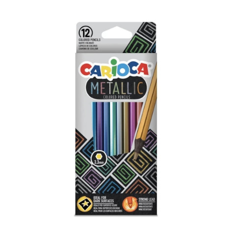 Lapiz de color metalizado Carioca