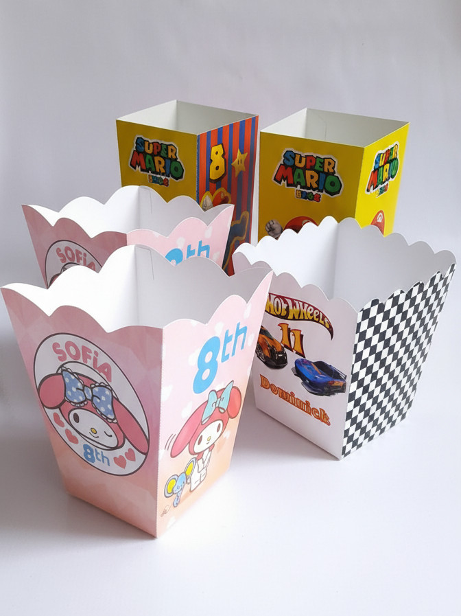 Cajas para palomitas