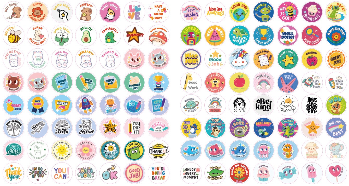 Stickers motivacionales