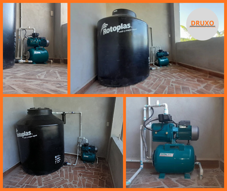 Instalación Tanque 450, 750, 1100, 1700, 2500, 5000, 10000 y 22000 litros