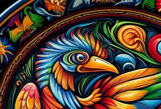 Plato decorativo