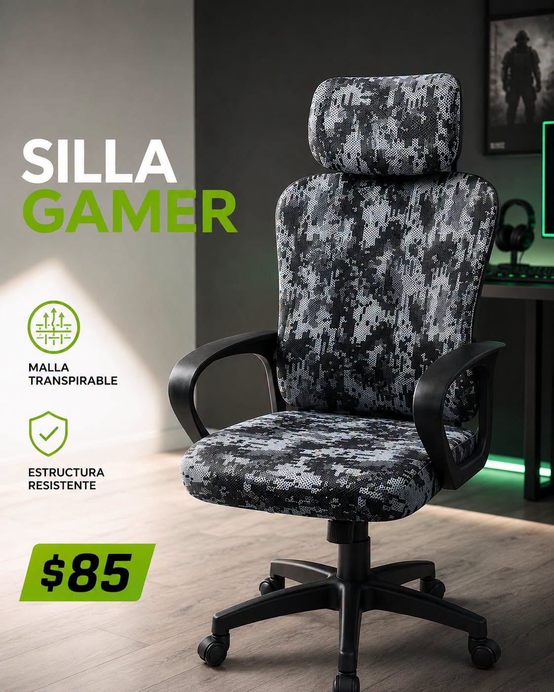 SILLA GAMER COMUFLAX