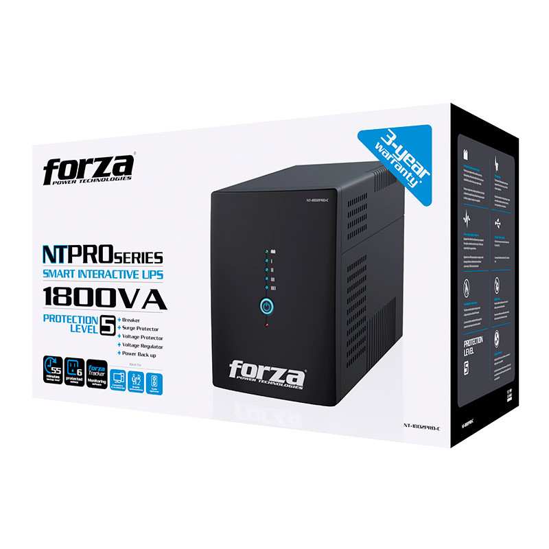 UPS Forza Interactive 1800VA - 900W