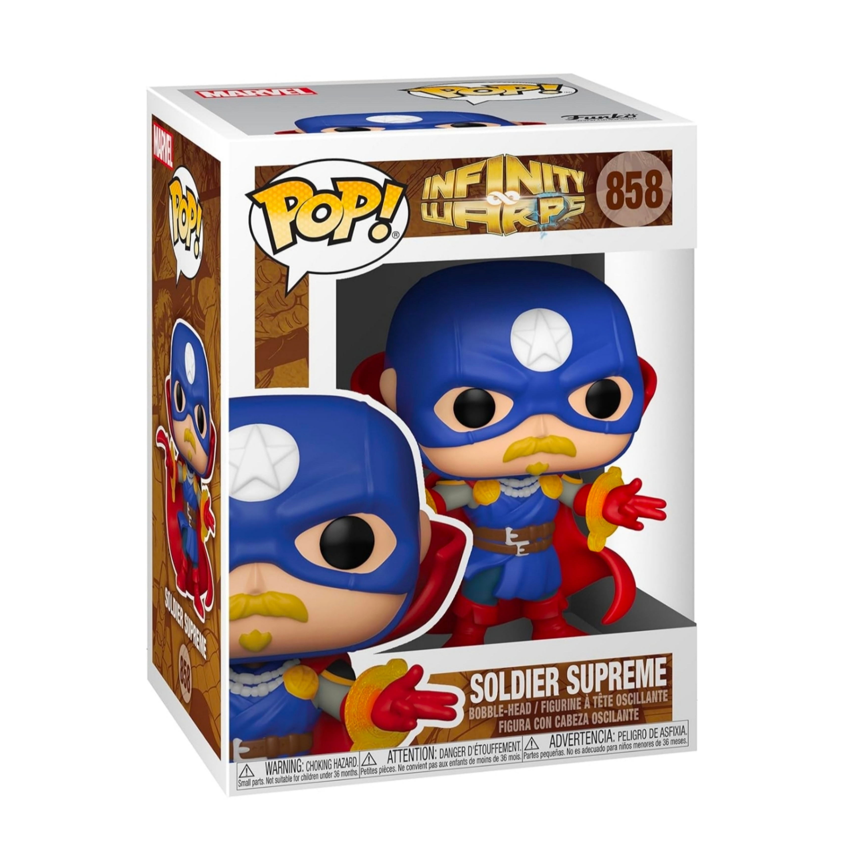 Funko Pop! Marvel: Infinity Warps - Soldier Supreme