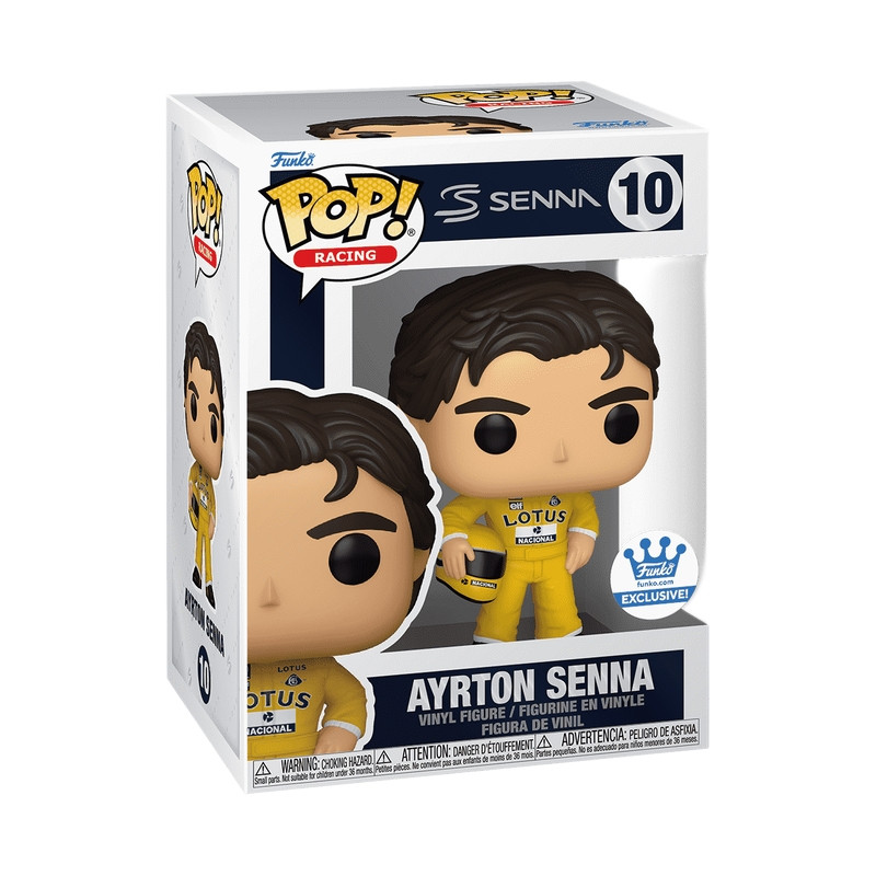 Funko Pop! Ayrton Senna (Lotus Racing Suit) (Exclusive)