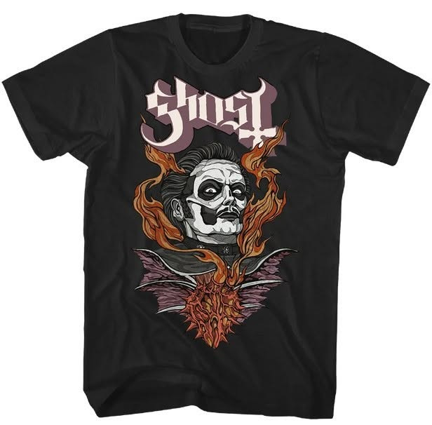 Ghost Cardinal Copia Flaming Face [Talla L]