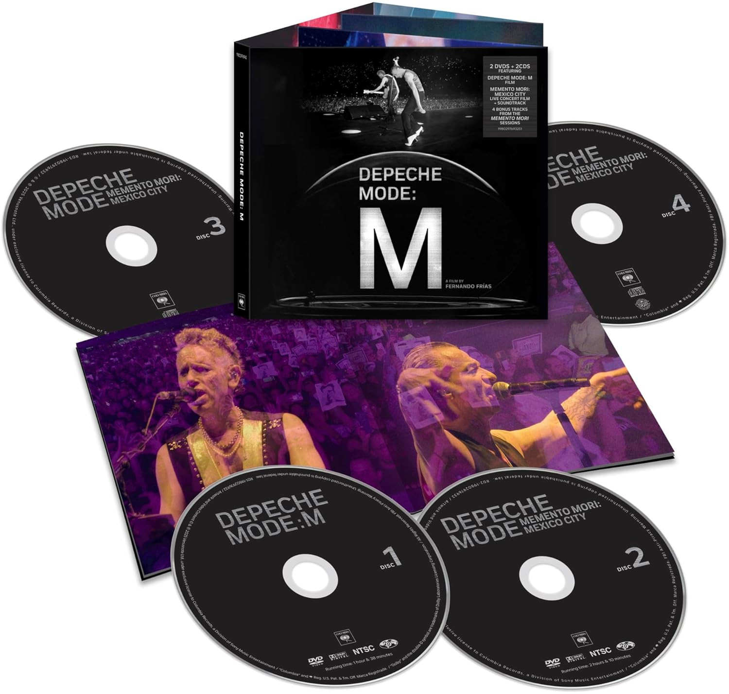 Depeche Mode: M - 2 DVD + 2CD 