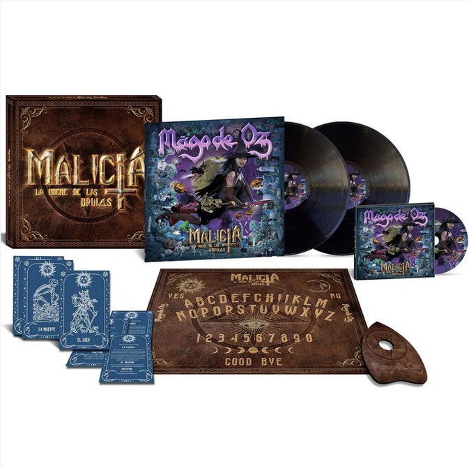 Mago de Oz - Malicia - Caja Deluxe (CD+2LP+Juego Ouija+6 Cartas Tarot+Código)