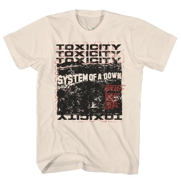 System of a Down Toxicity Stack Scribble [Talla L]