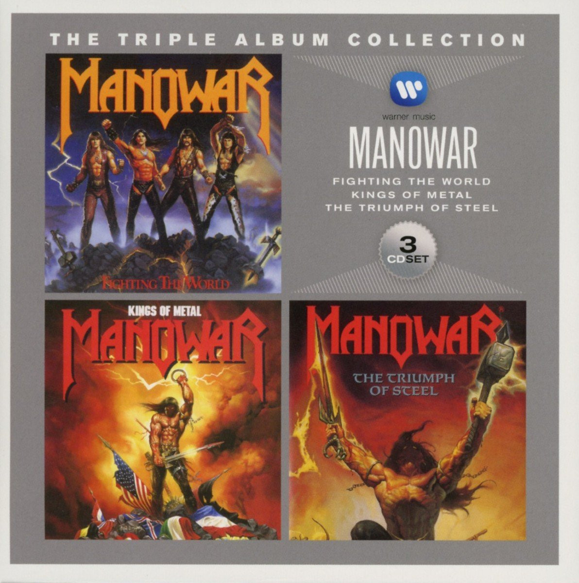 Manowar - Triple Album Collection 