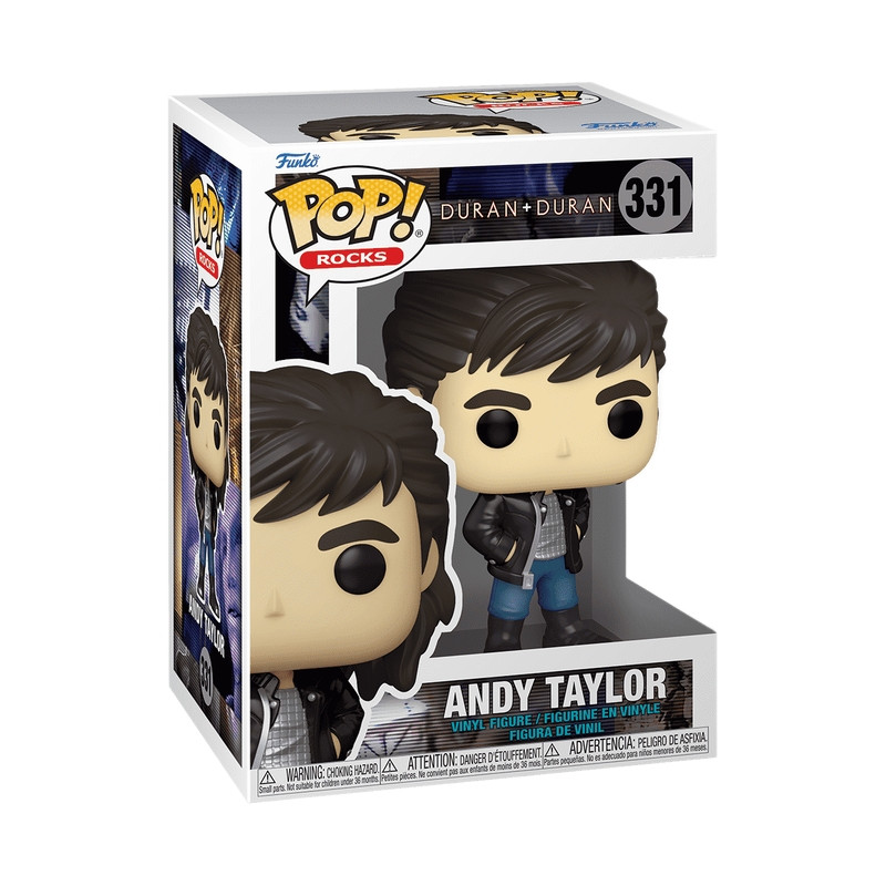 Funko Pop! Rocks Duran Duran - Andy Taylor (The Wild Boys) [Acetato con poco daño]